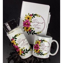 Ejoya Kişiye Özel Tasarım Defter Kalem Matara ve Kupa Hediye Seti 104903