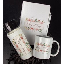 Ejoya Kişiye Özel Tasarım Defter Kalem Matara ve Kupa Hediye Seti 104938