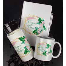 Ejoya Kişiye Özel Tasarım Defter Kalem Matara ve Kupa Hediye Seti 104918