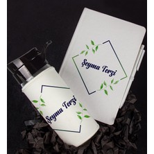 Ejoya Kişiye Özel Tasarım Defter Kalem Matara Hediye Seti 104568