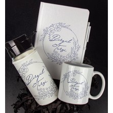 Ejoya Kişiye Özel Tasarım Defter Kalem Matara ve Kupa Hediye Seti 104907