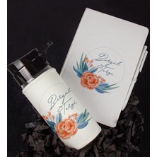 Ejoya Kişiye Özel Tasarım Defter Kalem Matara Hediye Seti 104692