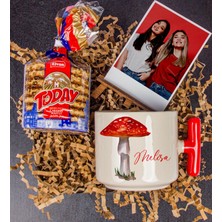 Ejoya Kişiye Özel Kupa & Karamelli Waffle & Fotoğraflık Hediye Kutusu 111133