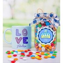 Ejoya Kişiye Özel Kupa Love Temalı Bardak ve Bonibonlar 111795