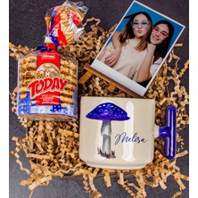 Ejoya Kişiye Özel Kupa & Karamelli Waffle & Fotoğraflık Hediye Kutusu 111134