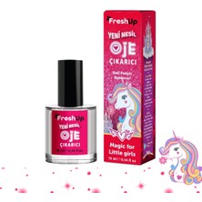 Fresh Up Yeni Nesil Doğal Çocuk Oje Çıkarıcı Çilek Kokulu 10 ml