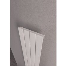 Warma Teos Çelik Radyatör 295 x 1800 Beyaz Ral 9016 Gloss 80