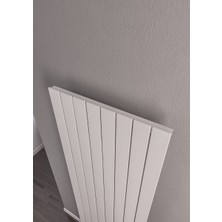 Warma Teos Çelik Radyatör 595 x 1800 Beyaz Ral 9016 Gloss 80