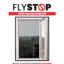 Keskin Pazarlama Flystop Aparatlı Fiberglass Pencere Sinekliği 75X125 cm