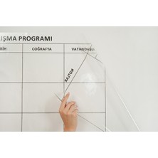 Statik Kağıt Kpss Ders Çalışma Programı Statik Kağıt Tahta