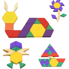 Ağaçtanya Tangram 125 Parça