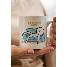 Bi B*k Olmaz Bizden Yazılı Kişiye Özel Kupa Bardak