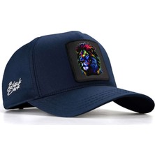 BlackBörk V1 Aslan - 7 Kod Logolu Unisex Lacivert Şapka (Cap)