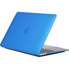 Seashell Digital MacBook Pro 16 Inç (2021) (A2485) Için Çizilmeye Dayanıklı Mat Pc Ön ve Arka Koruyucu Kabuk-Koyu Mavi (Yurt Dışından)