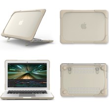 Seashell Digital Temel Reis Serisi Isı Dağıtımı Tasarımı Iki Parçalı Plastik + Stand Kabuğu ile Tpu MacBook Yeni Pro 16 Inç A2141-HAKI (Yurt Dışından)