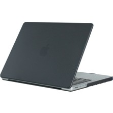 Seashell Digital MacBook Air 13 Inç A1932/A2179/A2337 Anti-Parmak Izi Nokta Doku Sert Laptop Kapak Şok Emici Anti-Düşme Sert Kabuk Kılıf-Siyah (Yurt Dışından)