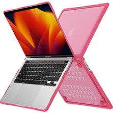 Seashell Digital Sailor Serisi Laptop Kılıfı MacBook Pro 13 Inç (2016) A1706 A1708/(2018) A1989/(2019) A2159/(2020) A2251 A2338 (M1/m2) Pc+Tpu Darbeye Dayanıklı Kapak-Gül (Yurt Dışından)