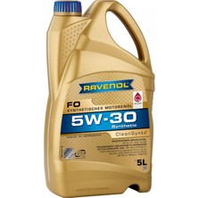 Ravenol Fo Sae 5W-30 5 Lt Motor Yağı (Üretim Yılı: 2023)