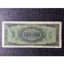 Yunanistan 1944 Yılı 500.000 Drahmi Çok Temiz - Çt (Very Fine Vf)