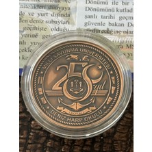 Darphane MSÜ Deniz Harp Okulu 250.YIL Bronz Hatıra Para
