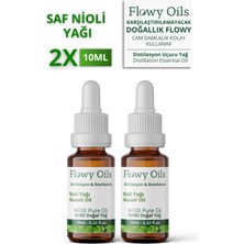 Flowy Oils Nioli Yağı 2'li Set  Doğal Bitkisel Uçucu Yağ Niaouli Oil 10ML