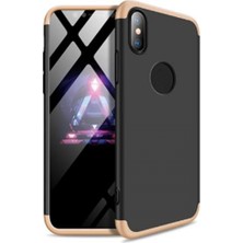 Nettech Apple iPhone Xs Max Uyumlu Ön Arka Koruma Arka Koruma Kılıf