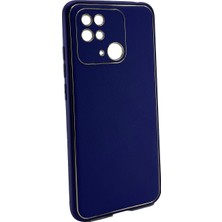 Nettech Xiaomi Redmi 9c Uyumlu Coco Leather Seri Arka Koruma Kılıf