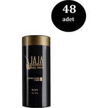 Jaja Saç Fiberi Toz Keratin Içeri Siyah 50 gr x 48 Adet