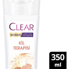 Clear Women Kepeğe Karşı Etkili Şampuan Kil Terapisi 350 ml