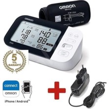 Omron Kol M7 Intelli It HEM-7361T-EBK Üst Koldan Ölçer Aleti+Adaptör Adaptörlü Dijital