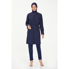 REMSA Tam Kapalı Tesettür Mayo Agata 8070 Koyu Lacivert