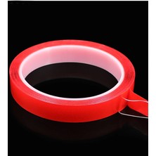 Çift Taraflı Şeffaf Bant Silikonlu Su Geçirmez 5 Metre x 30 mm