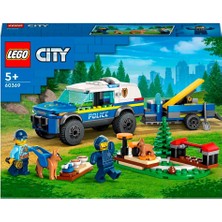 LEGO City Mobil Polis Köpeği Eğitimi 60369 - 5 Yaş ve Üzeri Çocuklar Için Oyuncak Yapım Seti (197 Parça)