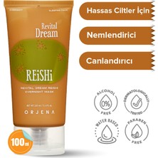 Orjena Revital Dream Reishi Canlandırıcı Uyku Maskesi - Gece Kremi - Nemlendirici Uyku Maskesi - 100ml