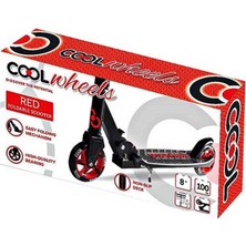 Cool Wheels 8 + Katlanır Scooter Kırmızı FR58376