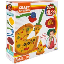 Sunman Crafy Çılgın Pizza Oyun Hamuru Seti 200 gr. 10 Parça S01002012