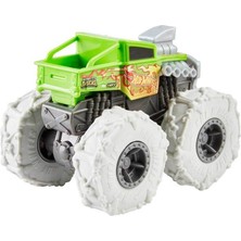 Hot Wheels Monster Trucks 1:43 Çek Bırak Arabalar GVK37 GVK38 Bone Shaker