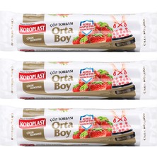 Koroplast Koku Hapseden Çilek , Büzg Orta Boy Çöp 15LIX3 Ad