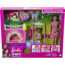 Barbie Bebek Bakıcısı Skipper Oyun Evi Seti HHB67