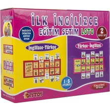 Dıytoy İlk İngilizce Loto Eğitim Seti