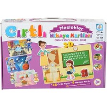 Laço Kids Cırtlı Hikaye Kartları Meslekler LC7206