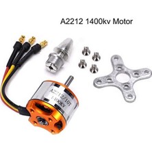 Zeeful 2212 1400KV Motor + 30A Esc + SG90 Servo + 8060 Rc Uçak Quadcopter Sabit Kanatlı Uçak Helikopter Uçak Için Pervane Seti (Yurt Dışından)