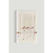 Arliva Home Nova Nakışlı 2li Havlu Seti 30X50 50X85
