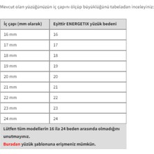 Energetix Bakırlı Manyetik Esnek Yüzük