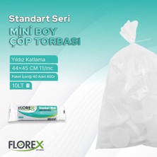 Florex Standart Mini Boy Çöp Poşeti x 5 Rulo