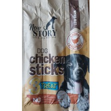 New Story Tavuk Etli Köpek Ödülü Iri-Irk 11GR Extra Sticks 12 Adet 3lü