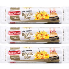 Koroplast Vanilya Kok. Büzg. Büyük Boy Çöp 10LUX3AD