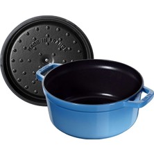 Staub La Cocotte Döküm Tencere Buz Mavisi 24 cm 3.7 Litre