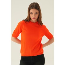 Rays 1444 Bisiklet Yaka Tişört Orange