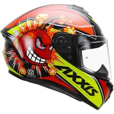 Axxıs Draken S Bombs A5  Mat Red